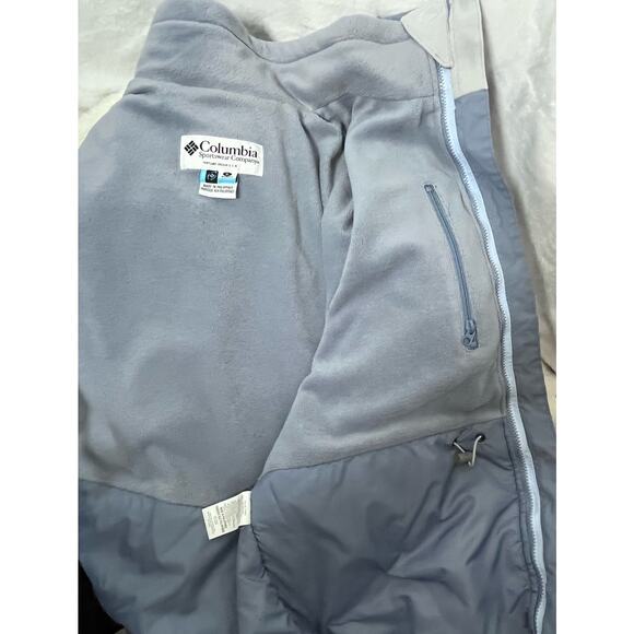 COLUMBIA 3 in 1 INTERCHANGE Fleece Lined Mid length Weather Proof Jacket Coat XL - Picture 9 of 11